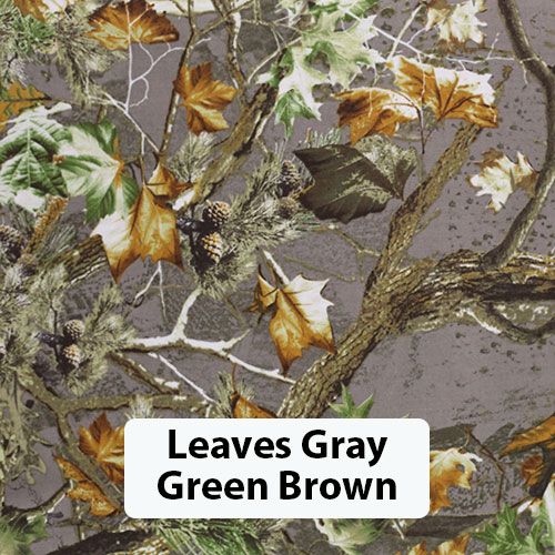 Leaves Gray Green Brown