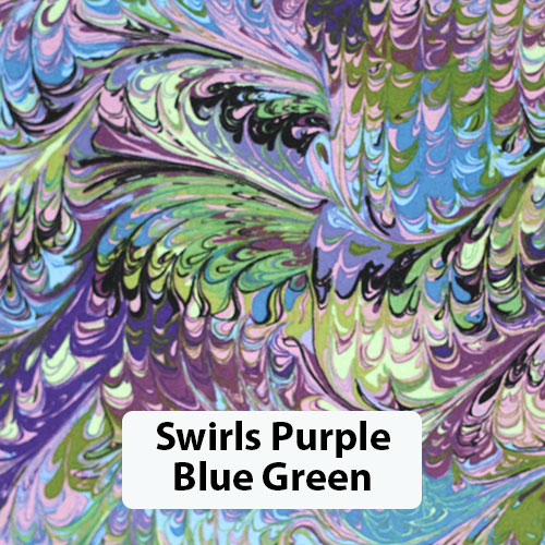 Swirls Purple Blue Green 2