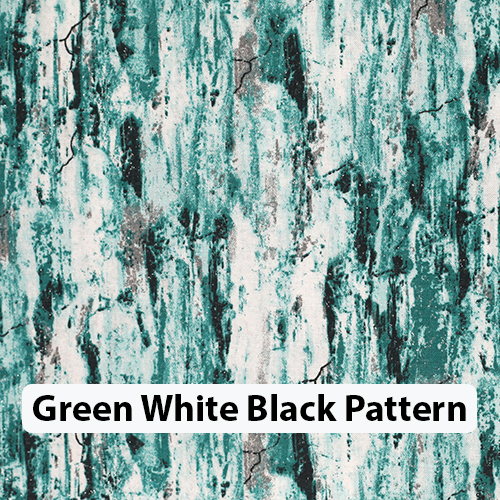 Green White Black Pattern