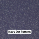 Navy Dot Pattern