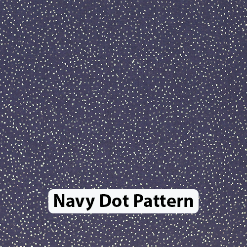 Navy Dot Pattern