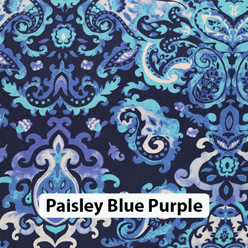 Paisley Blue Purple