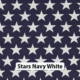 Stars Navy White