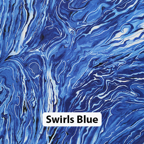 Swirls Blue