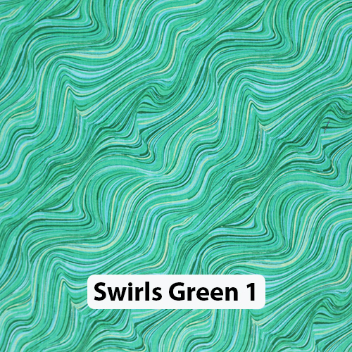 Swirls Green 1