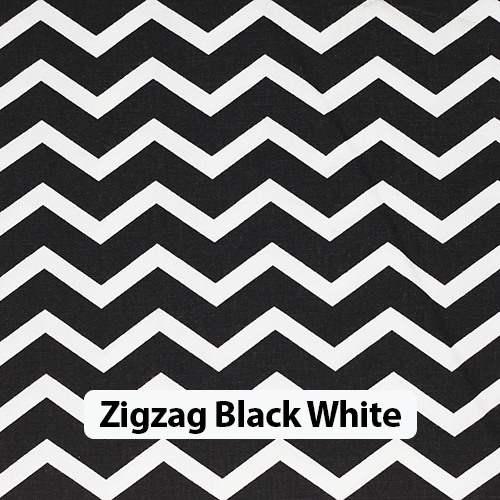 Zigzag Black White