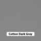 Cotton Dk Gray