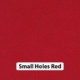 Small Holes Red